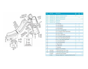 S.R.Smith TYPHOON® POOL SLIDE